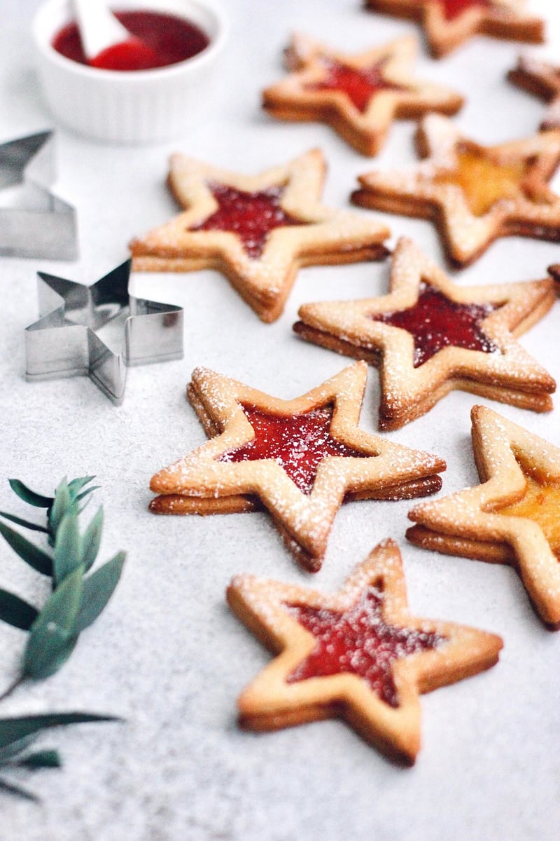 Meteorite-shaped desserts